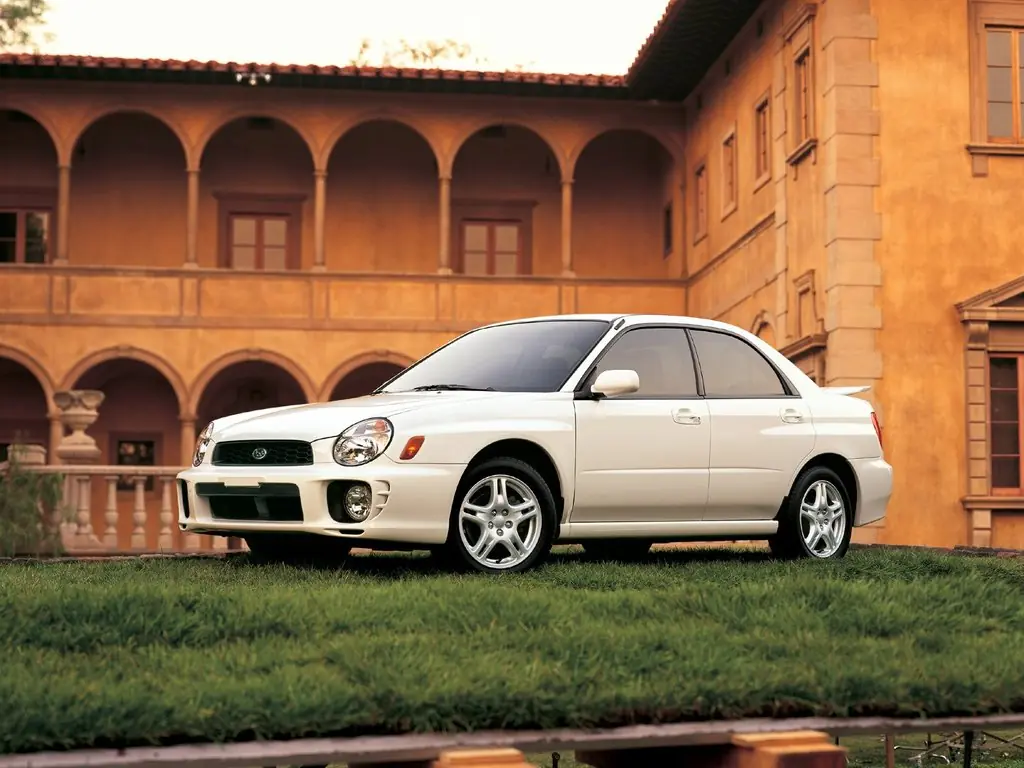 Subaru Impreza (GD9) 2 поколение, седан (10.2000 - 12.2002)